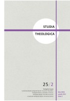 Studia theologica roč. 25,...